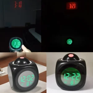 ProClock – Moderne Projectie Wekker met Geluid