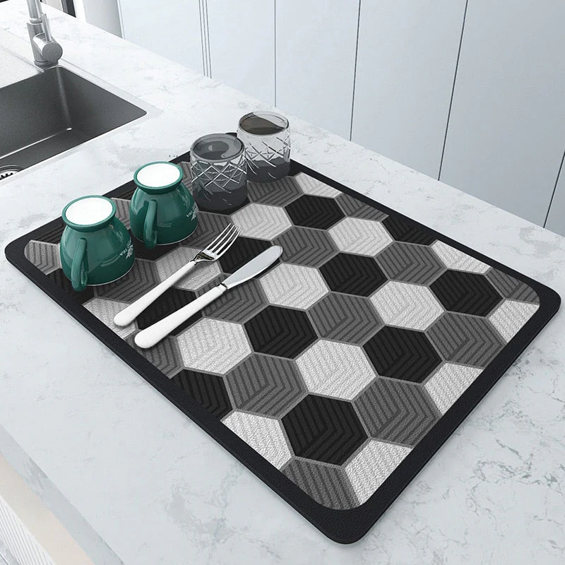 AbsorpTowel Mat - Antislip, Ultra-absorberend en Stijlvol - Afbeelding 9
